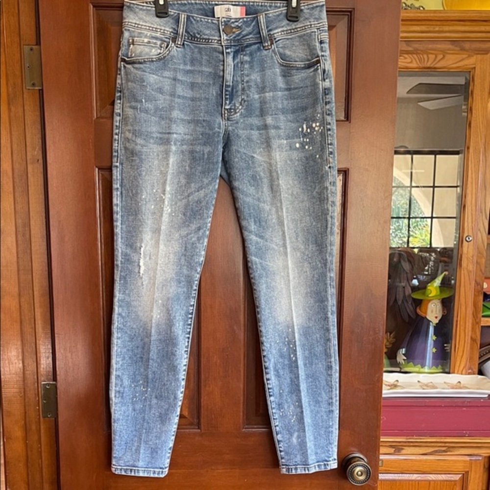 CAbi Cinch Skinny Jeans size 12